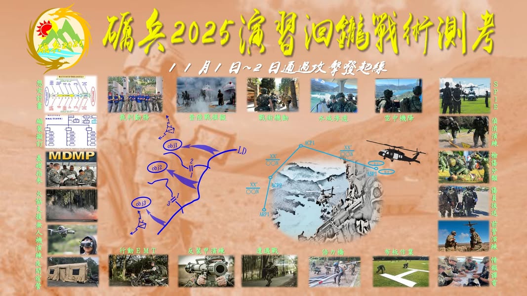 礪兵2025演習回顧戰術測考